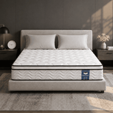 Gravellaire Mattress in a Box, Gel Memory Foam and Pocket Spring Hybrid Mattress, Medium Comfort, Pressure Relief, Adult