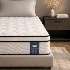 Gravellaire Mattress in a Box, Gel Memory Foam and Pocket Spring Hybrid Mattress, Medium Comfort, Pressure Relief, Adult