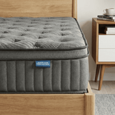 Trujae Mattress in a Box, Gel Memory Foam Hybrid Mattress with Pocket Coils, Medium Firm Comfort, Pressure Relief